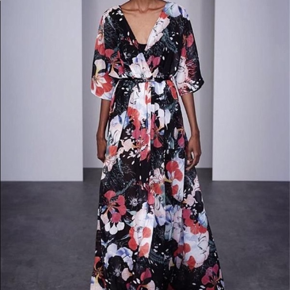 French connection floral maxi!